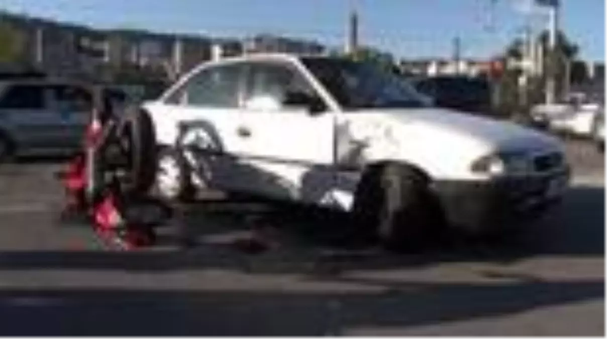 25 gün önce aldığı motosikletle kaza yapan genç ağır yaralandı