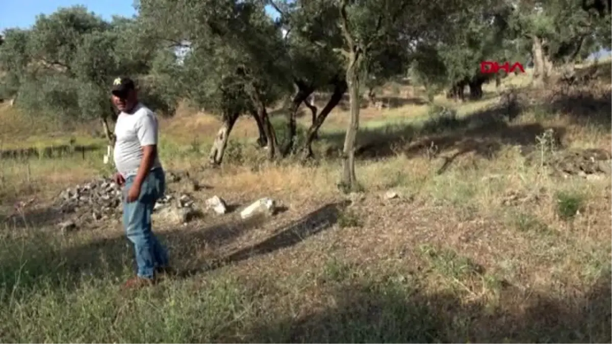 Babası ve kızının mezarının bulunduğu araziyi ihalede başkası alınca yıkıldı