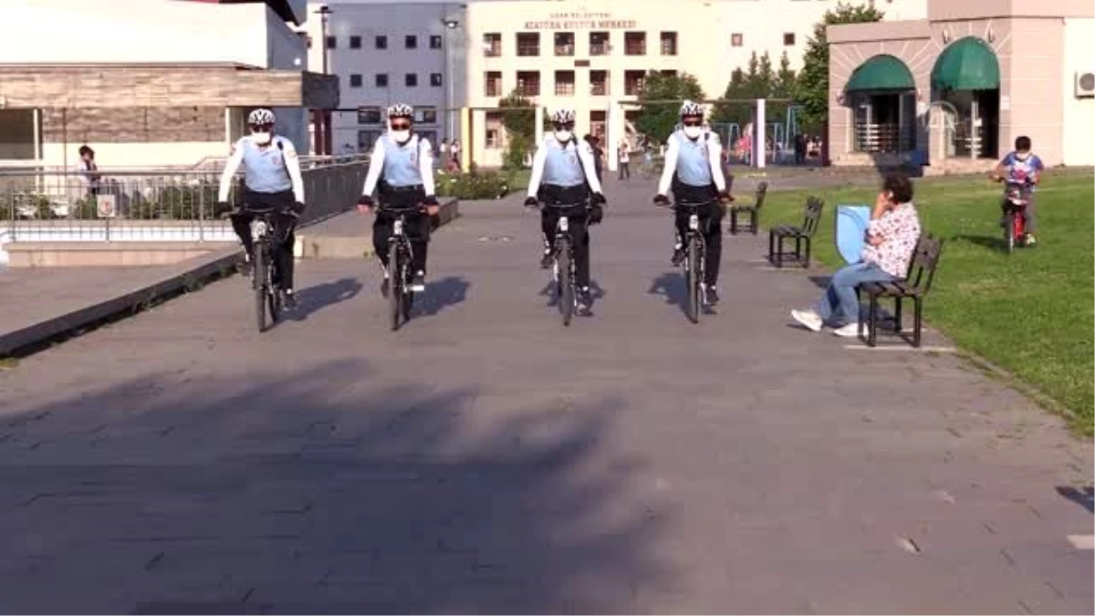 Bisikletli polislerden oluşan "Martı Timi" göreve başladı
