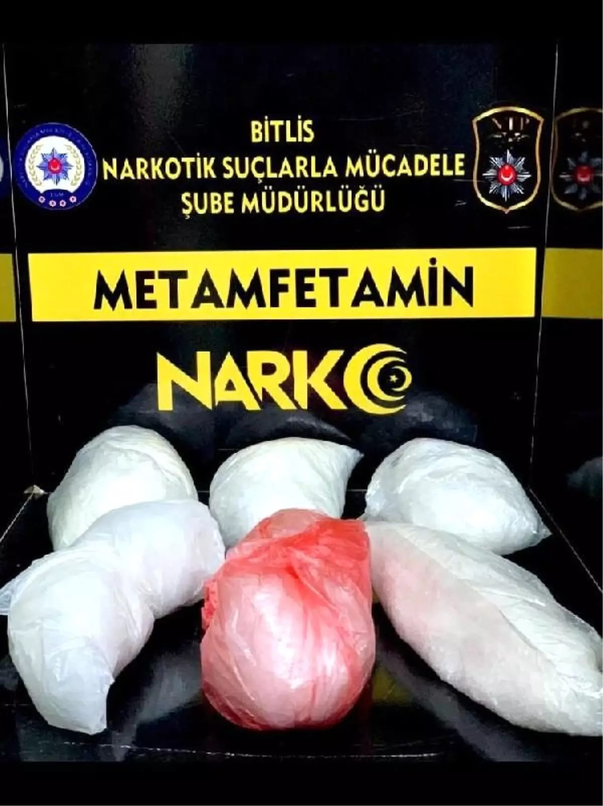 Bitlis\'te 3 kilogram metamfetamin ele geçirildi