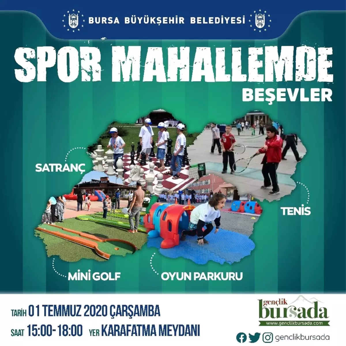 Büyükşehir\'le spor her yerde