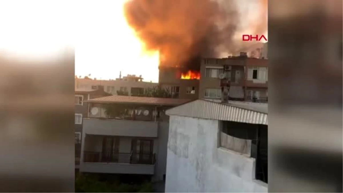 Son Dakika: İZMİR Çatı katında korkutan yangın