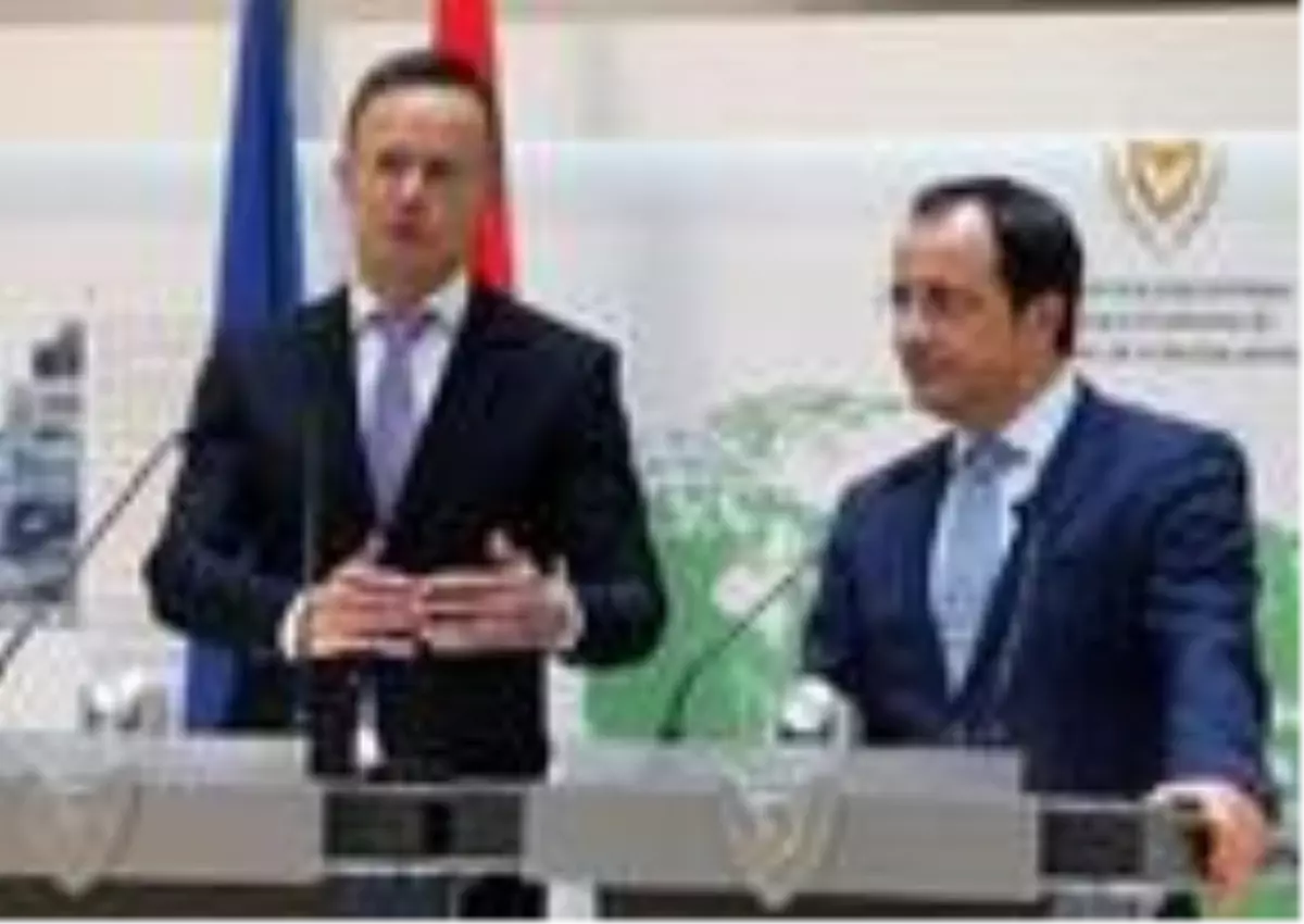 Son dakika haber: Macaristan Dışişleri Bakanı Szijjarto\'dan Güney Kıbrıs ve AB\'ye Türkiye dersi