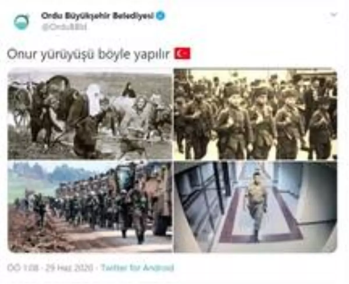 Ordu Büyükşehir Belediyesi\'nden \'Onur yürüyüşü böyle olur\' hatırlatması