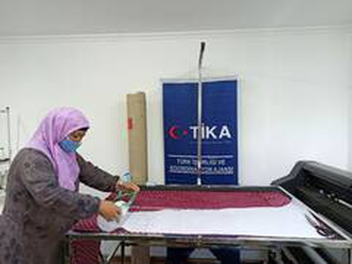 TİKA\'dan Kırgızistan\'da kadın istihdamına destek