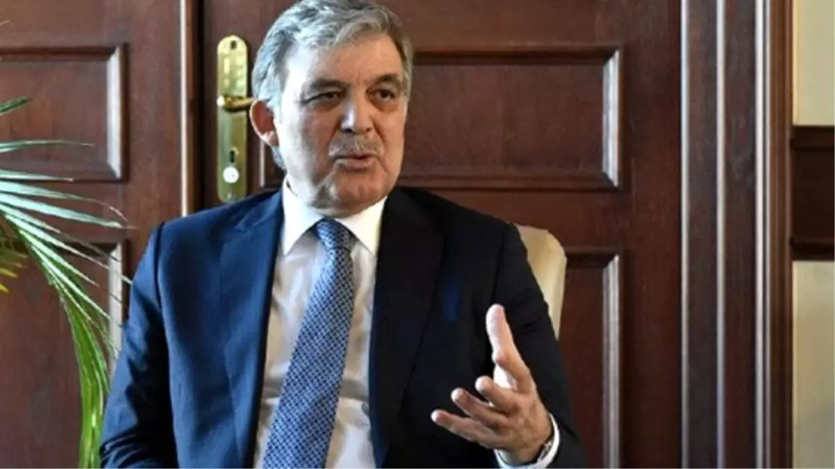 Abdullah Gül\'den çoklu baro yalanlaması: Ben önermedim