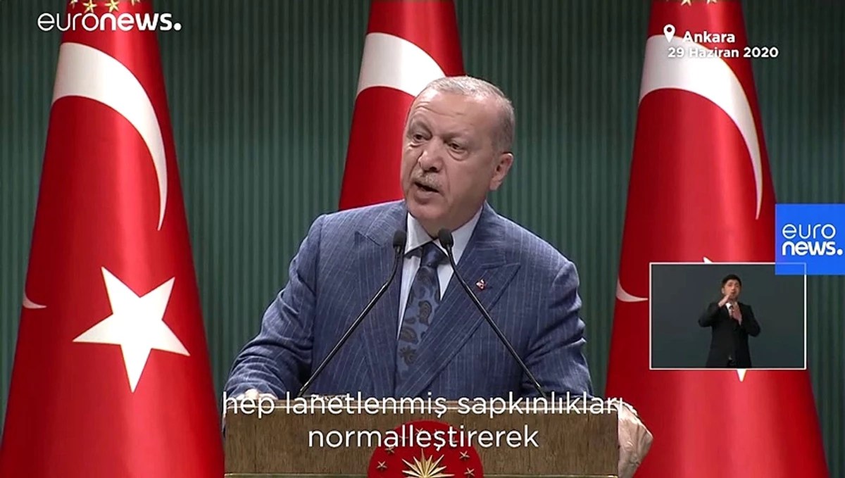 Erdoğan: Rabbimizin yasakladığı her türlü sapkınlığı sergileyenlere tavır almaya davet ediyorum