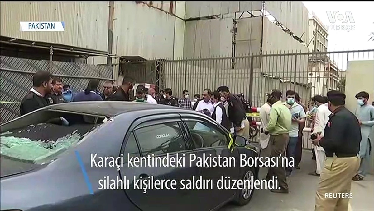 Pakistan Borsası\'na Saldırı