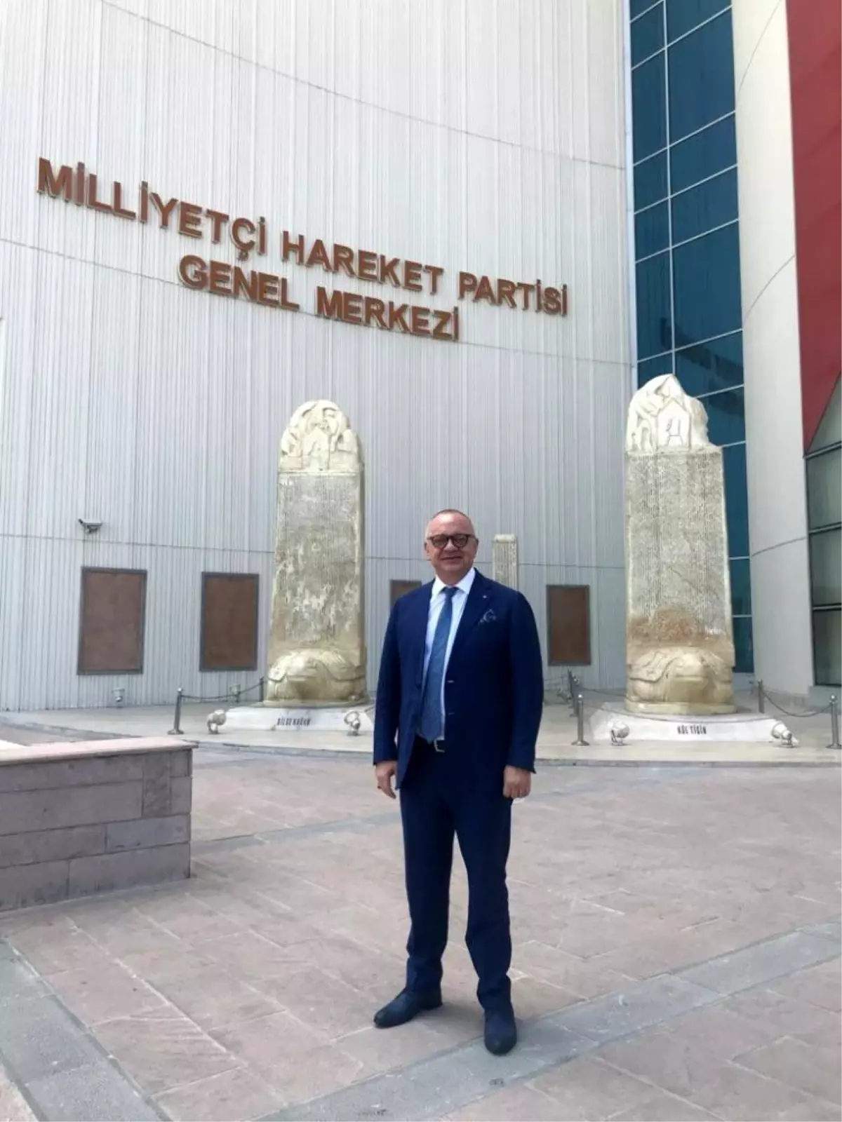 Başkan Ergün MHP Genel Merkezini ziyaret etti