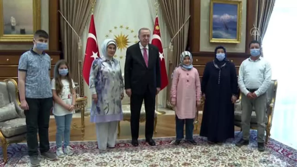 Cumhurbaşkanı Erdoğan\'ın kabulü