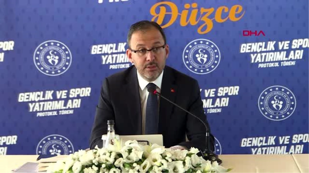 Son dakika haberleri... Gençlik ve Spor Bakanlığı\'ndan Düzce\'ye 32 milyon liralık yatırım -2