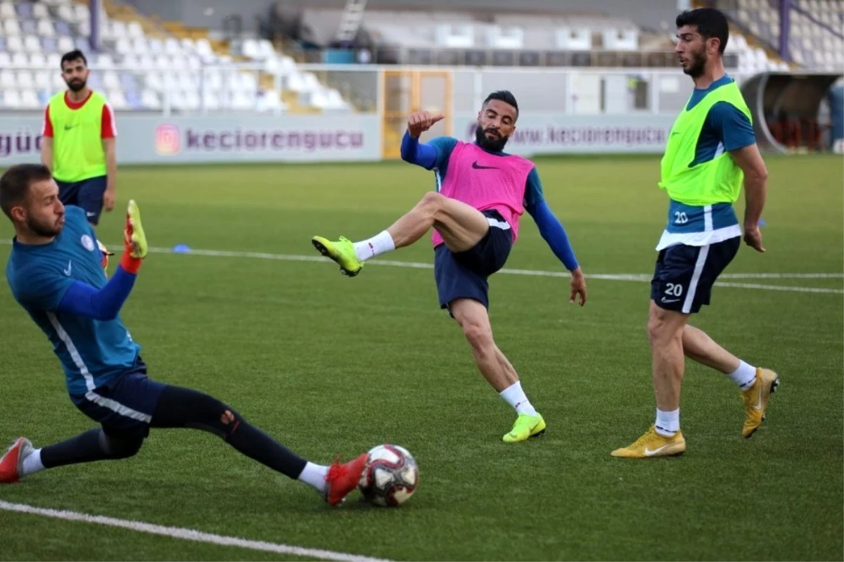 Keçiörengücü Hatayspor maçı hazırlıklarına başladı