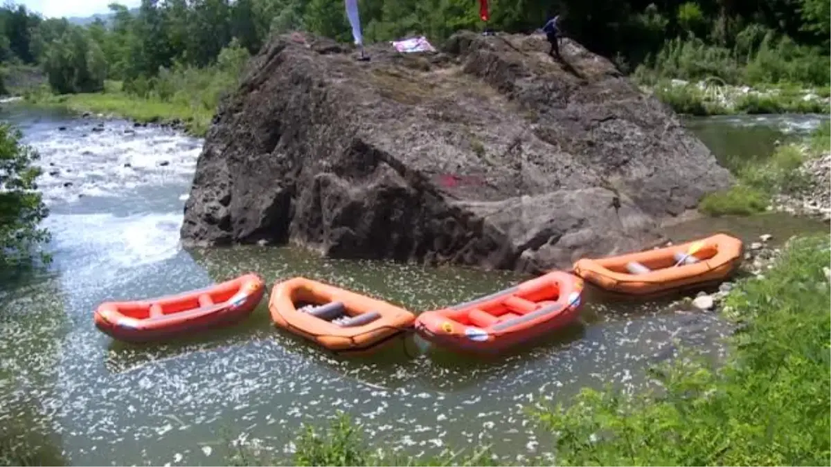 Melet Irmağı\'nda "Rafting Parkuru İnceleme ve Rafting Sporu Tanıtım Etkinliği"