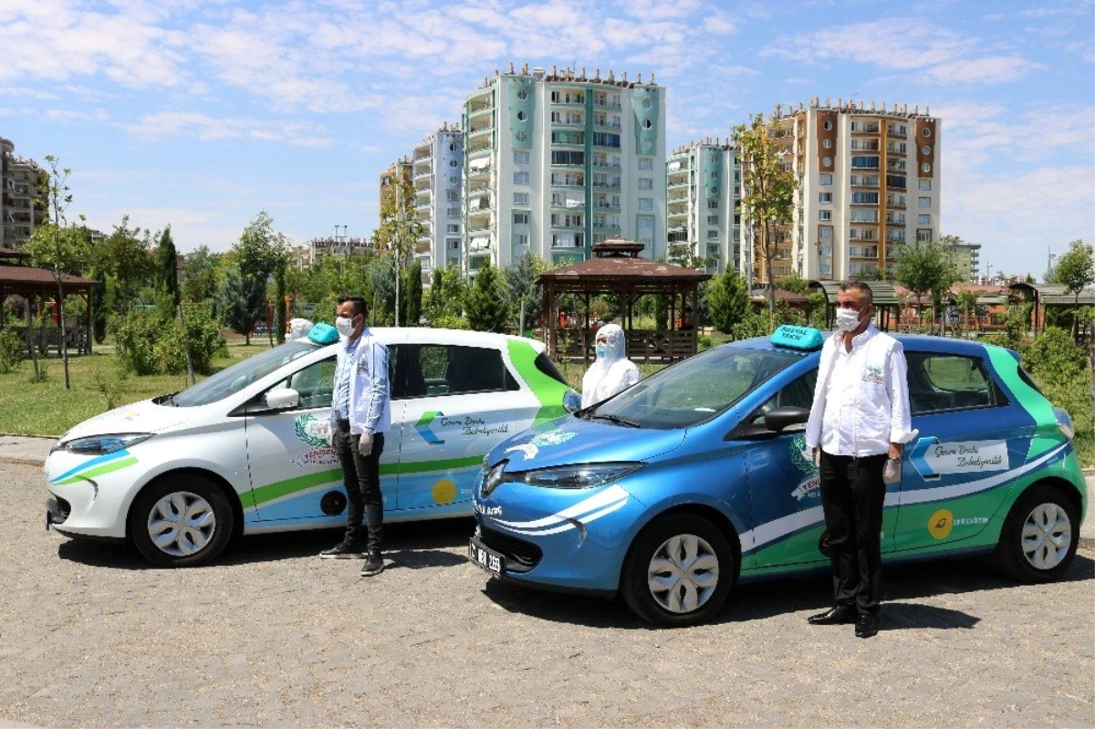 Türkiye\'de bir ilk, Diyarbakır\'da elektrikli otomobillerle vatandaşa ücretsiz ulaşım