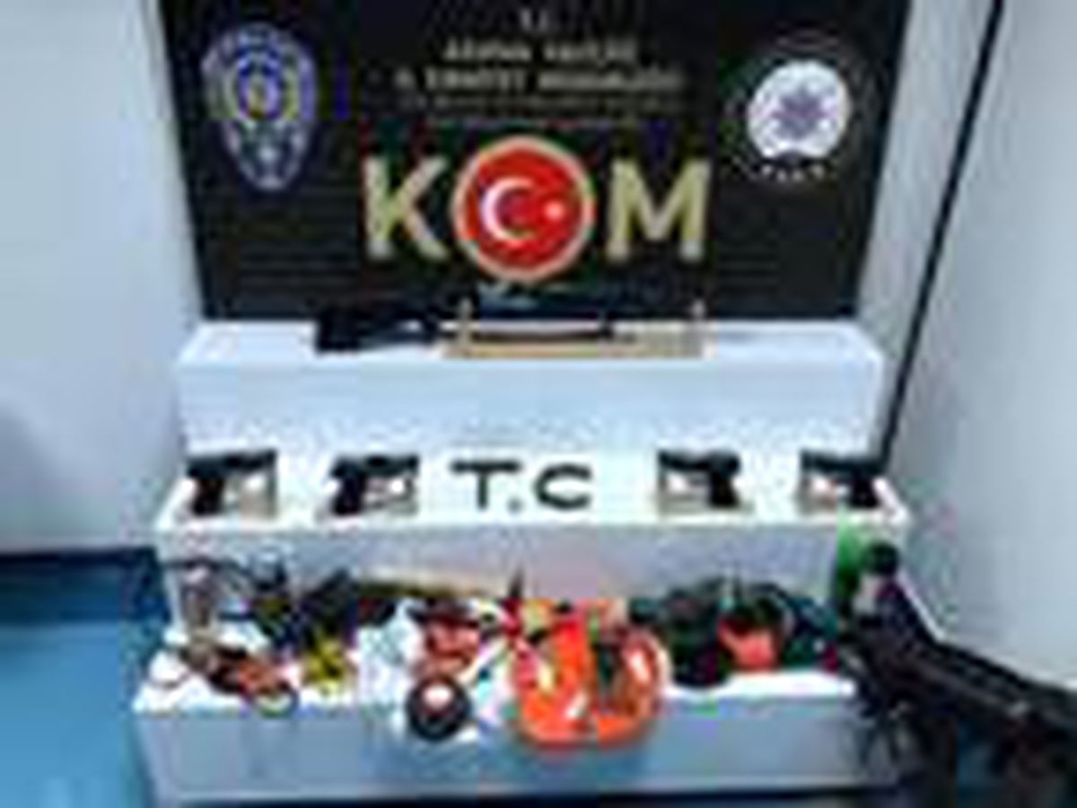Adana\'da silah kaçakçılarına operasyonuna 1 tutuklama