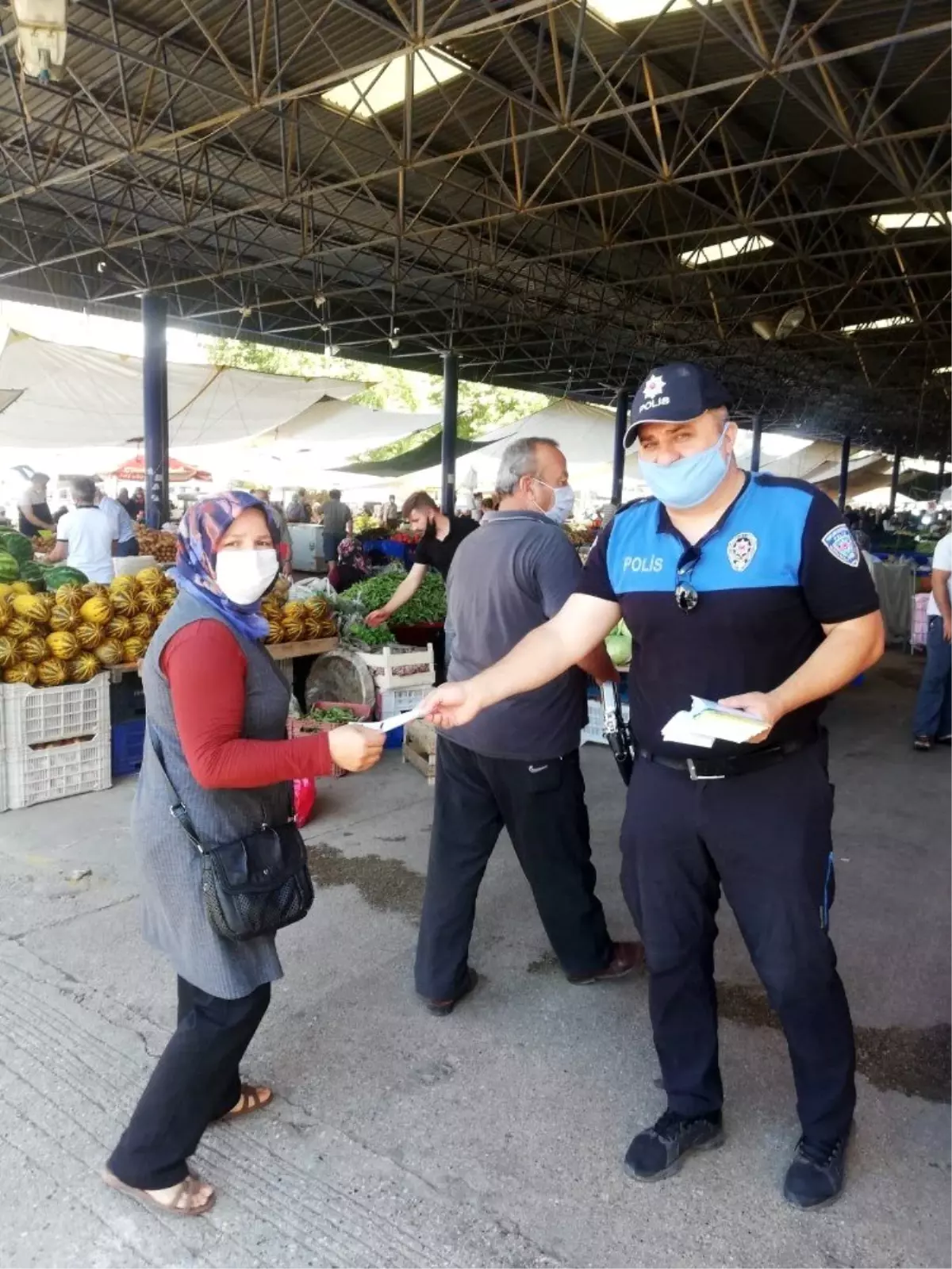 Kumluca emniyetinden broşürleri uyarı