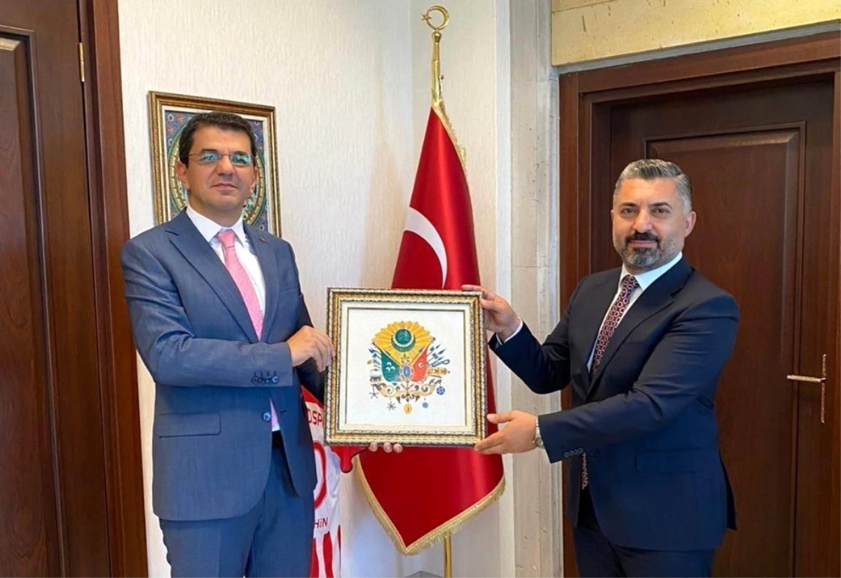 RTÜK Başkanı Şahin, Nevşehir Cumhuriyet Başsavcısı Şahin\'i ziyaret etti