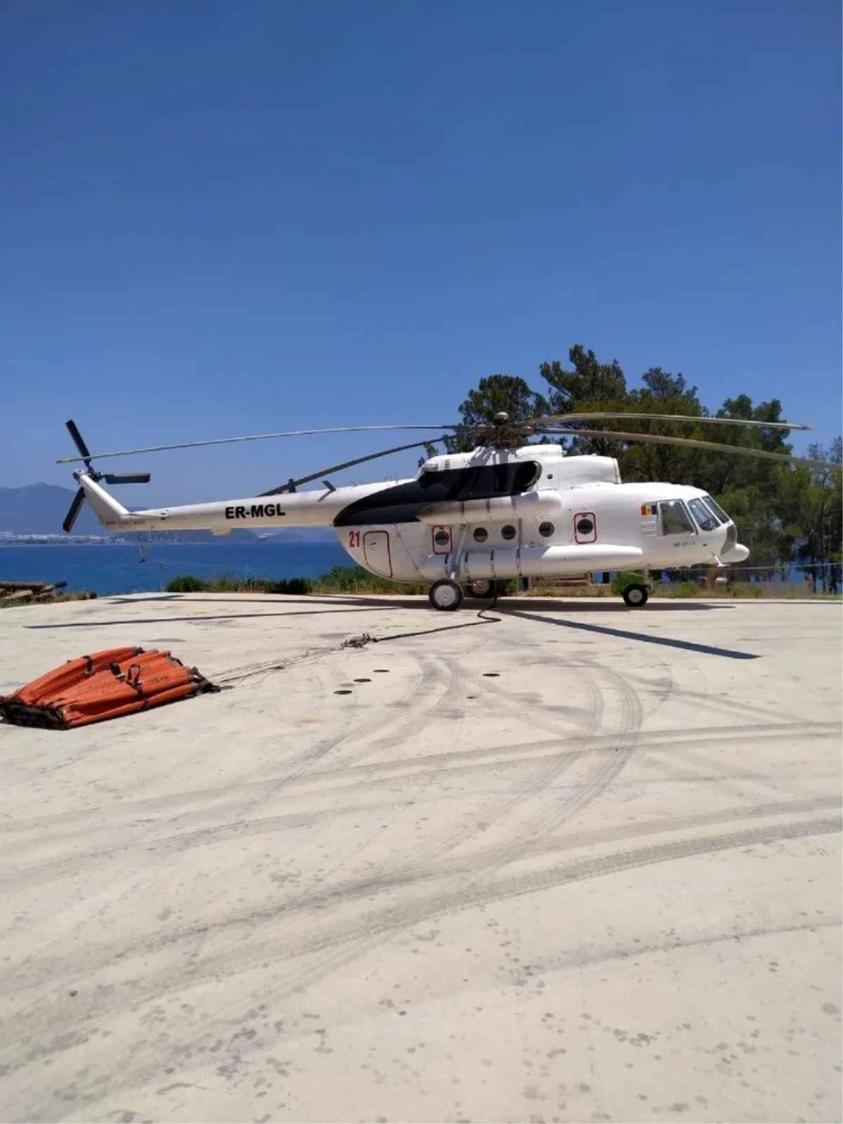 Türkiye\'den KKTC\'ye yangın helikopteri