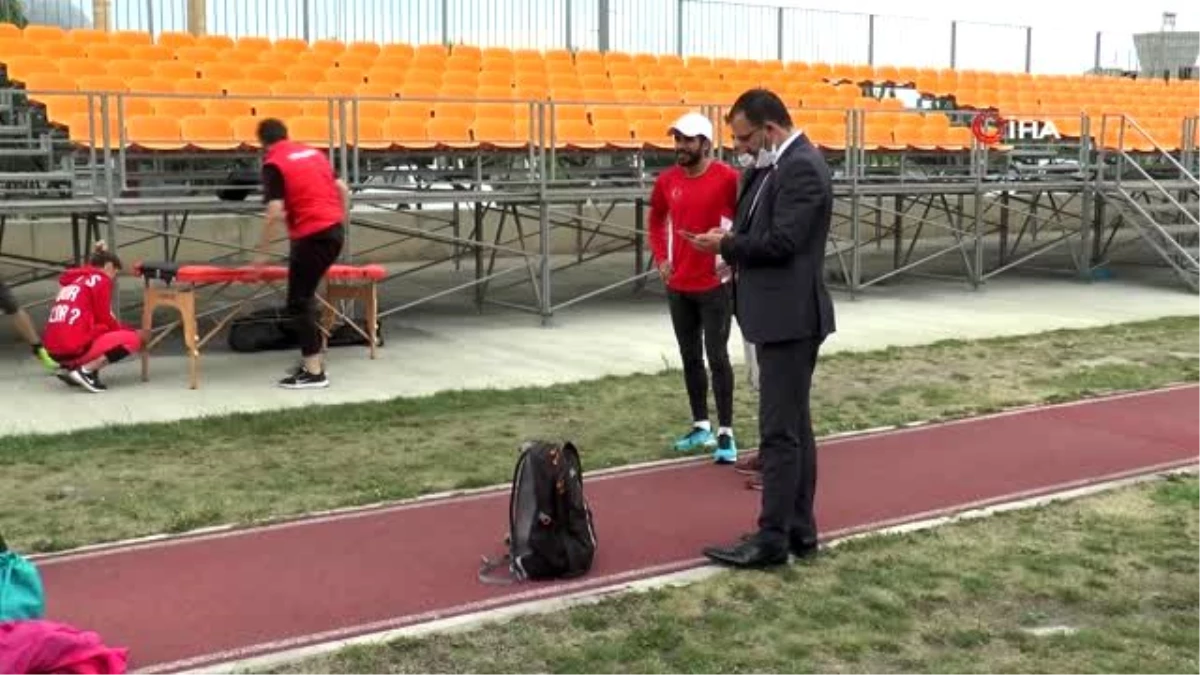 Atletizm Milli Takımı, Erzurum\'da kampa girdi