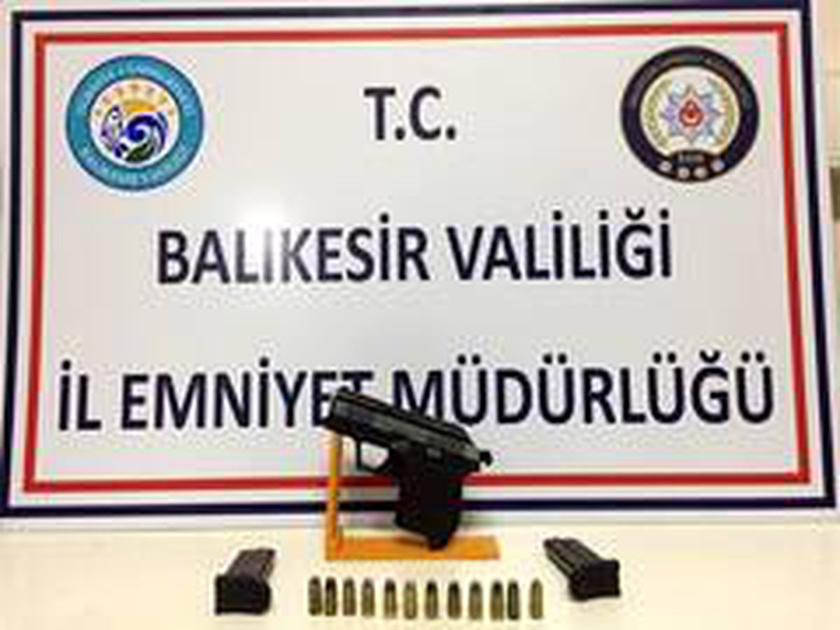 Balıkesir\'de 1 ayda 144 silah operasyonu