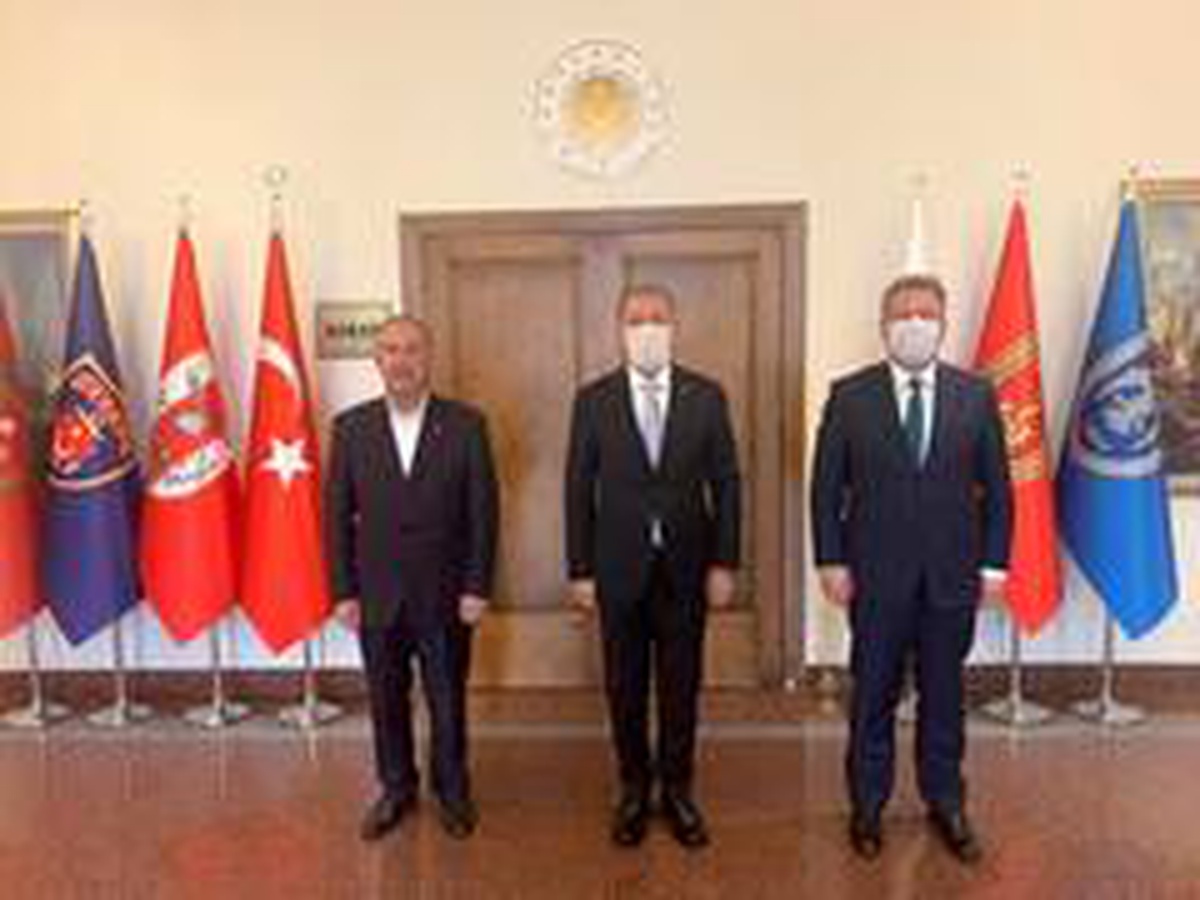 Başkan Palancıoğlu, Bakan Akar\'ı ziyaret etti