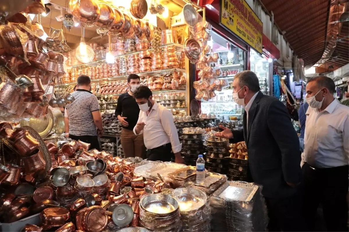 Beyazgül esnafın sorunlarını dinledi