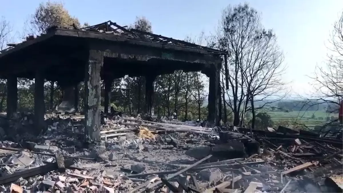 Havai fişek fabrikasındaki patlamadan geriye beton bloklar kaldı