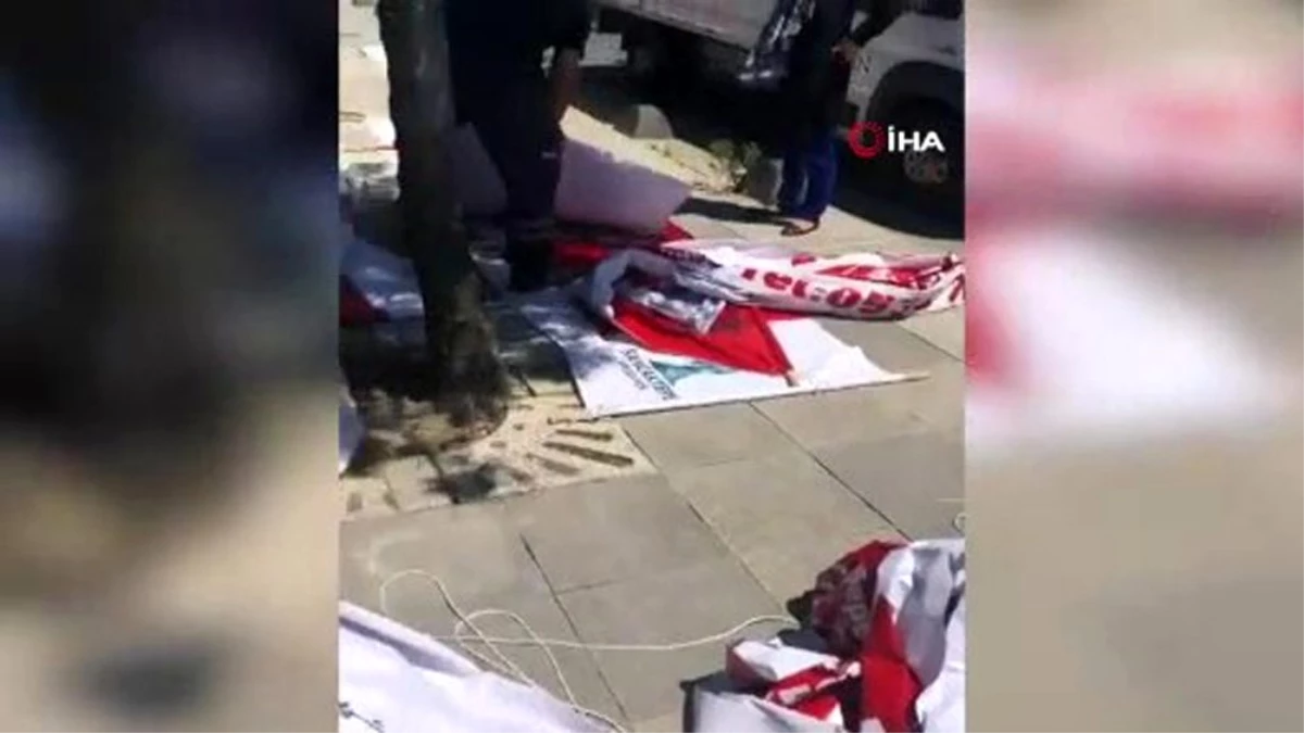 İBB\'nin Sancaktepe\'deki kurban pankartlarını kesmesine Başkan Döğücü\'den tepki