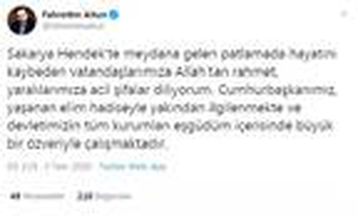 İletişim Başkanı Altun: Devletin tüm kurumları eşgüdüm içerisinde çalışıyor
