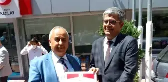 Kızılay Edremit Şubesi plaket ile ödüllendirildi