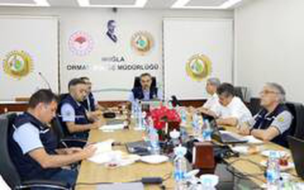 Muğla Orman Bölge Müdürlüğü\'nde değerlendirme toplantısı yapıldı