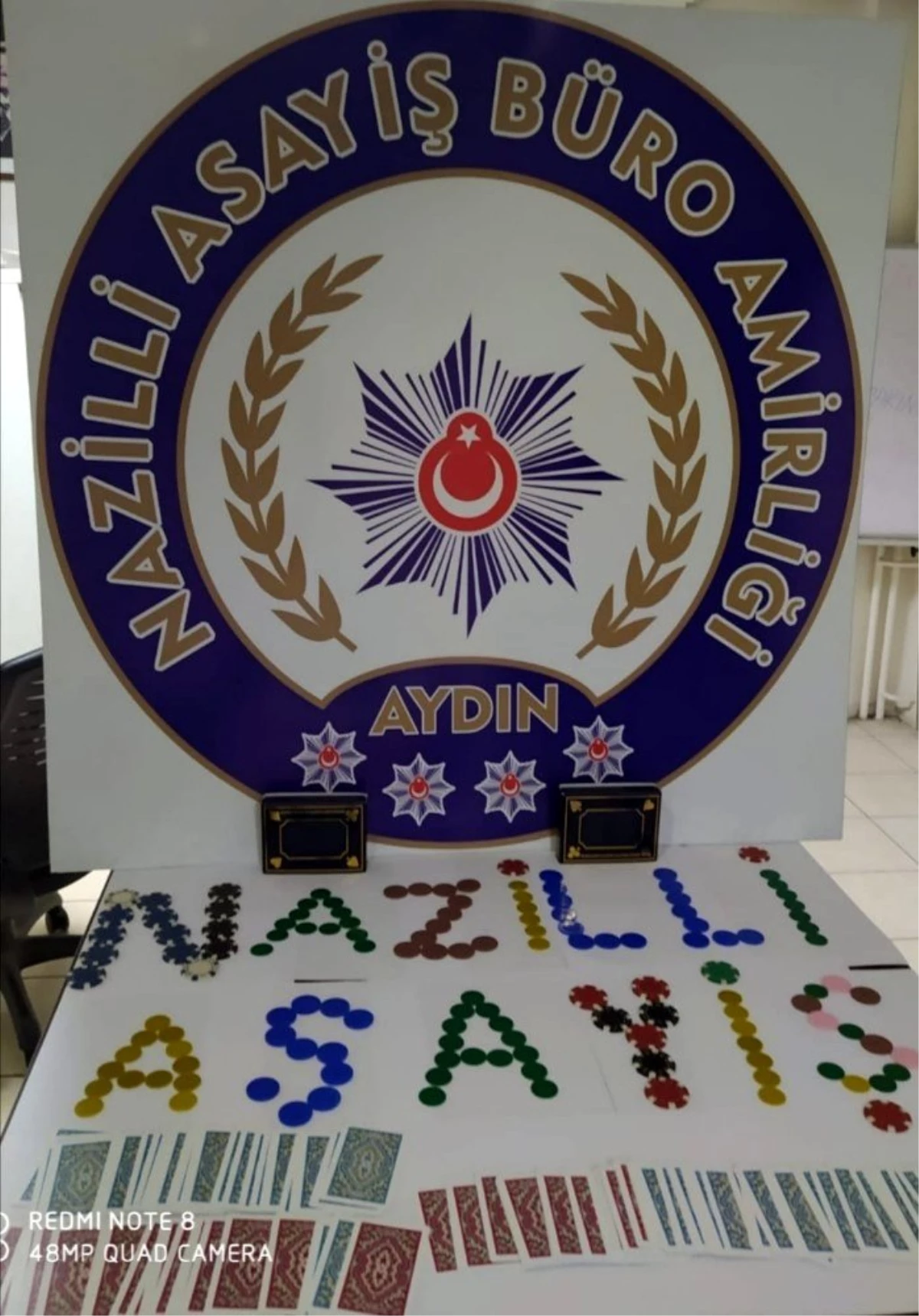 Nazilli polisinden kumar baskını