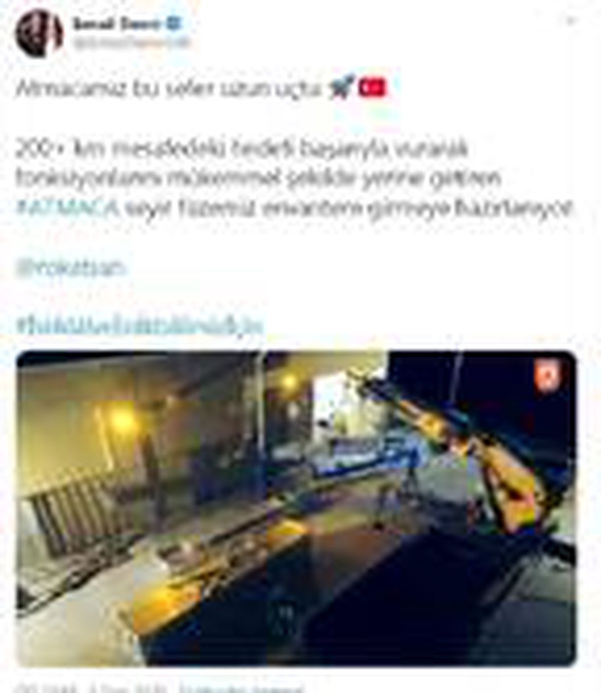 Atmaca, envantere girmeye hazırlanıyor