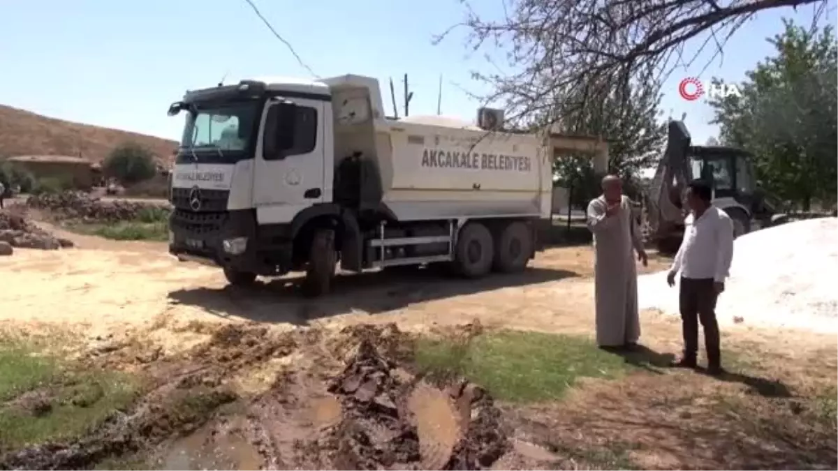 Belediye başkanı engelli çocuk için yol yaptı