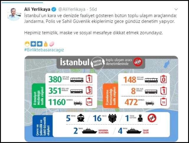 İstanbul'da yeni normal denetimleri sıklaştı! Vali, bizzat sosyal medyadan uyardı