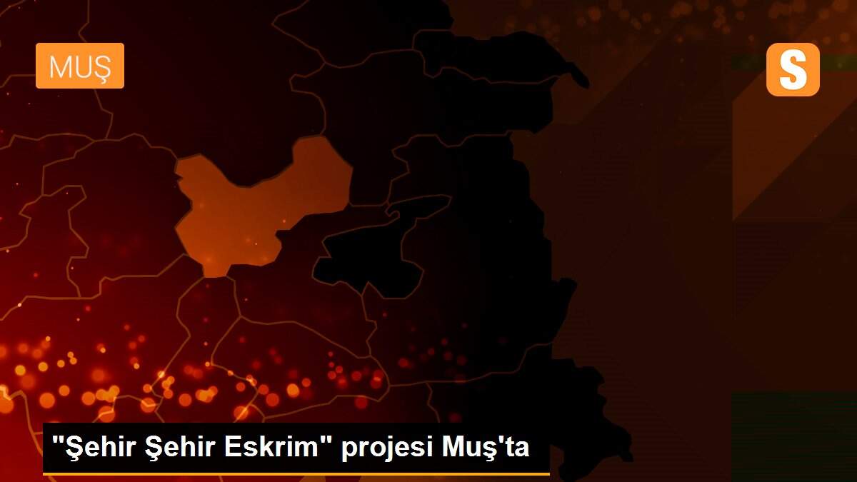 Son dakika... "Şehir Şehir Eskrim" projesi Muş\'ta