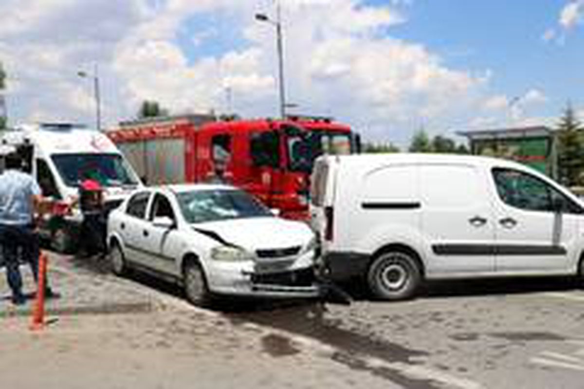 Sivas\'ta trafik kazası: 1 yaralı