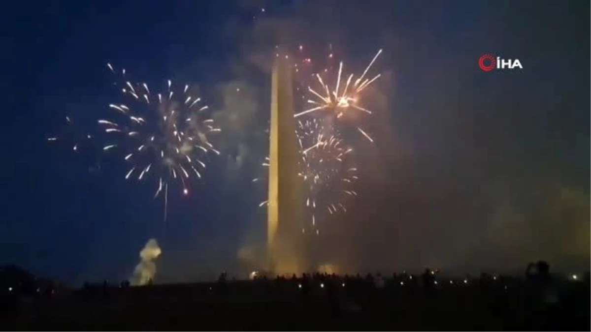 ABD\'de "4 Temmuz Bağımsızlık Günü" havai fişek gösterileriyle kutlandı