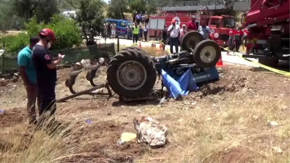 ANTALYA Devrilen traktörün altında öldü