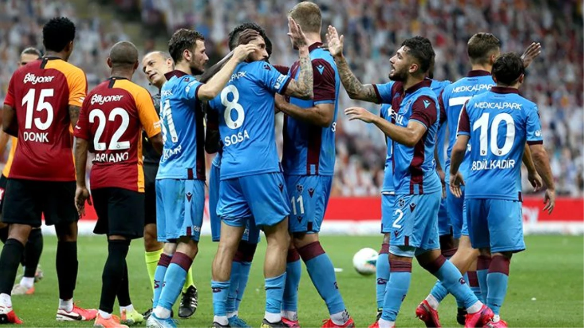 Dev maçta Trabzonspor, deplasmanda Galatasaray\'ı 3-1 mağlup etti