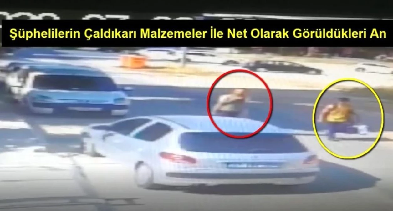 Gündüz saatlerinde hırsızlık kamerada