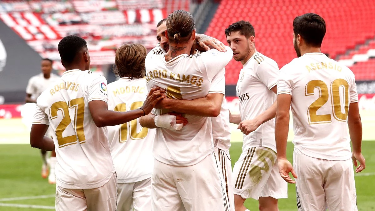 Real Madrid, Sergio Ramos\'un golüyle Athletic Bilbao\'yu 1-0 yendi