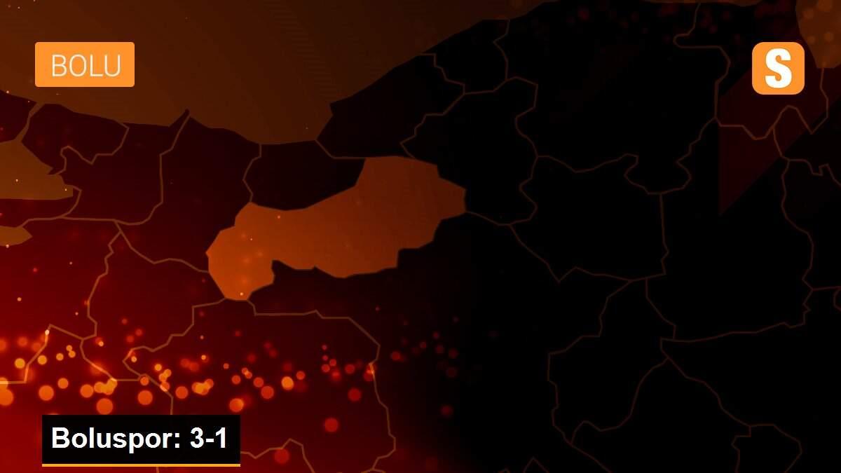 Son dakika spor: Boluspor: 3-1