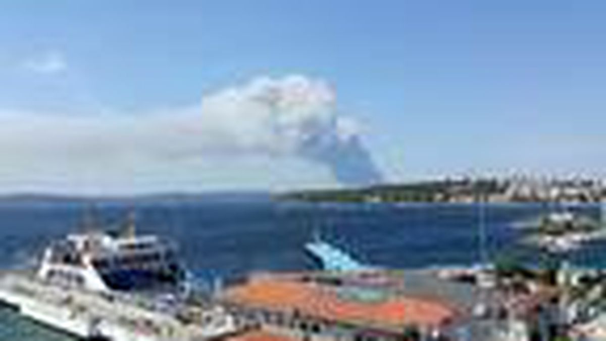 Çanakkale\'de orman yangını (1)