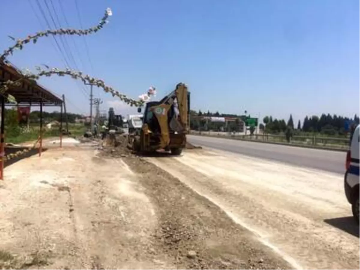 İshakçelebi mahallesine yağmur suyu hattı döşeniyor