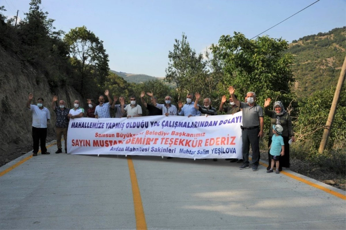 Son dakika haber! 20 mahallenin beton yol sevinci