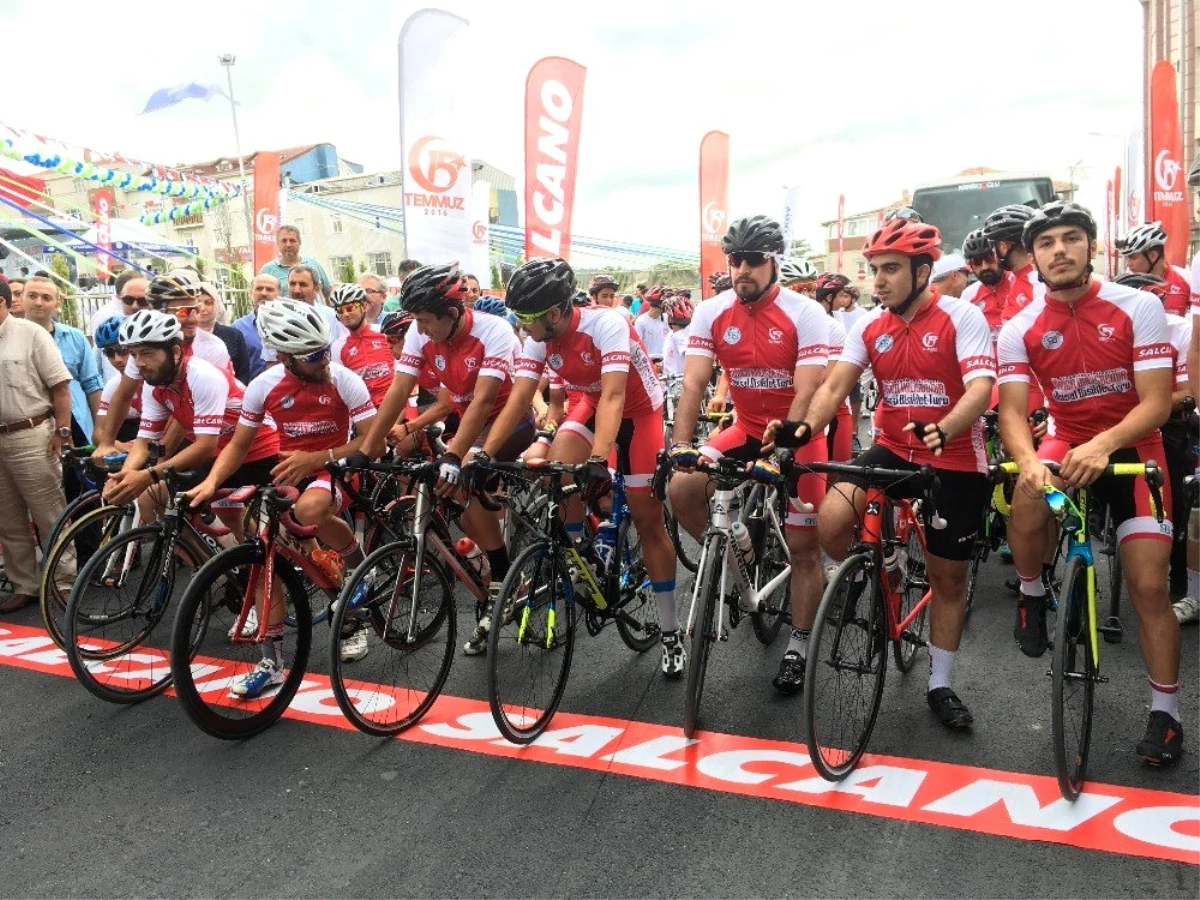 200 profesyonel bisikletli şehit Ömer Halisdemir için padel çevirecek