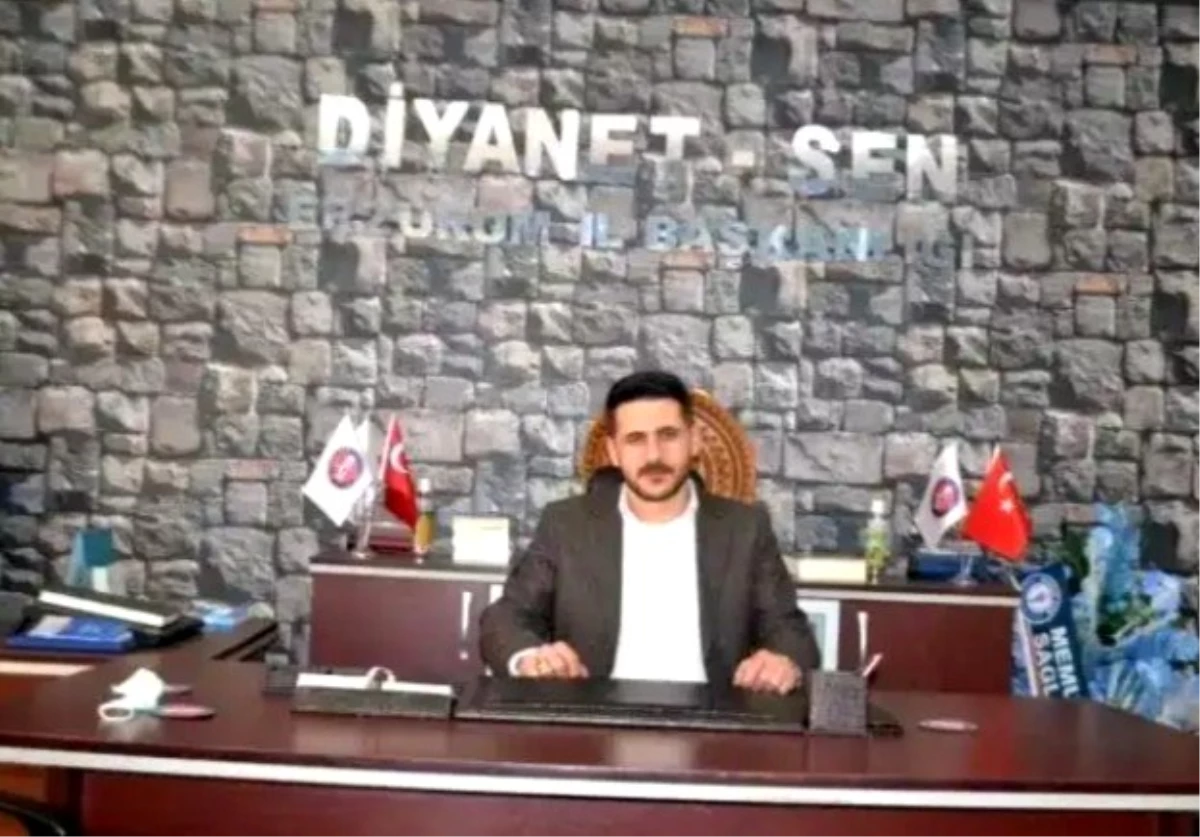 Diyanet-Sen Erzurum Şube Başkanı Ardahanlı, "Sözleşmelilere uygulanan çifte standarda son verilmeli"