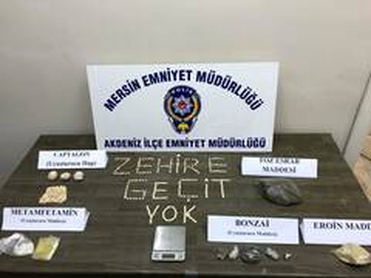 Mersin\'de uyuşturucu operasyonu