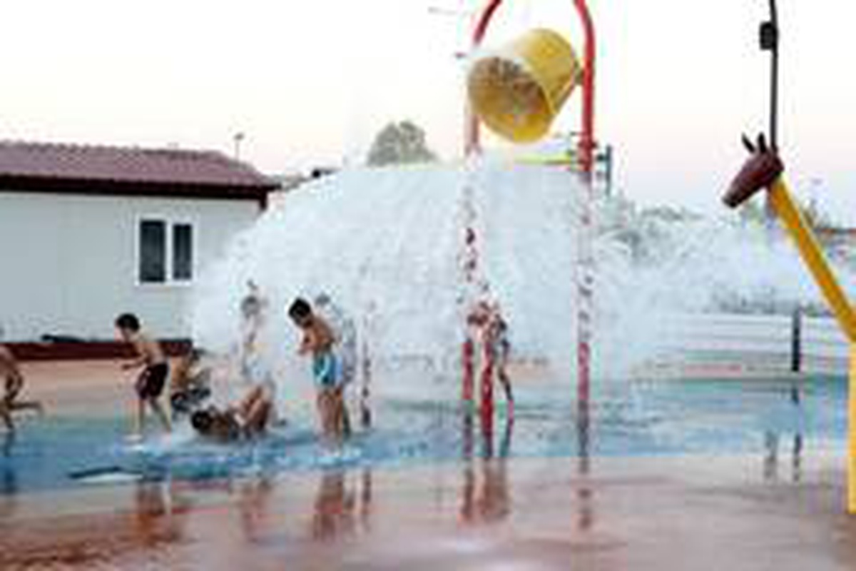 Bunaltıcı sıcağın stresini Fresh Park\'ta atacaklar